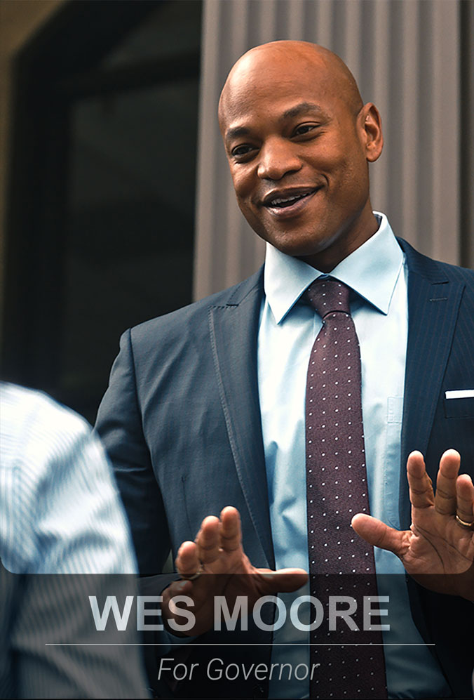 Poster WES MOORE FOR GOVERNOR